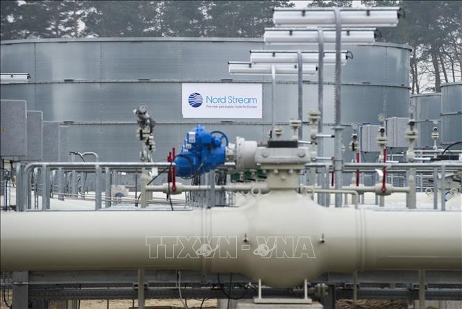 Trạm bơm khí của Hệ thống đường ống Nord Stream 1 (Dòng chảy phương Bắc 1), dẫn khí đốt từ Nga sang Đức qua biển Baltic, tại Lubmin, miền Đông Bắc Đức. Ảnh: AFP/TTXVN