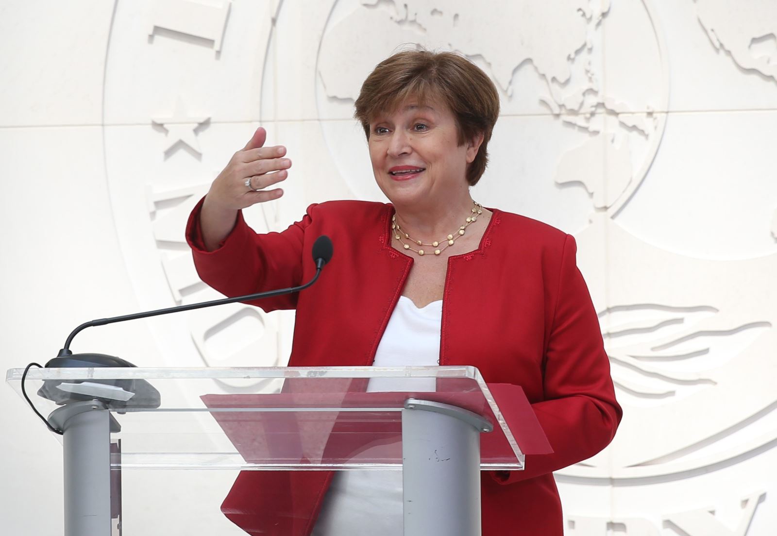 Tổng Giám đốc Quỹ Tiền tệ quốc tế (IMF) Kristalina Georgieva. Ảnh: THX/TTXVN