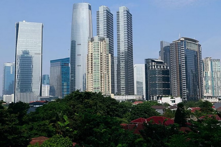 Một góc thủ đô Jakarta, Indonesia. Ảnh: REUTERS