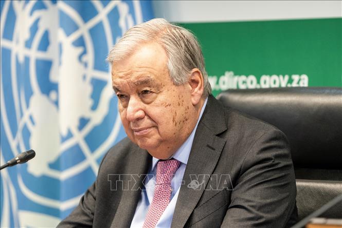 Tổng thư ký Liên hợp quốc Antonio Guterres. (Ảnh: THX/TTXVN)