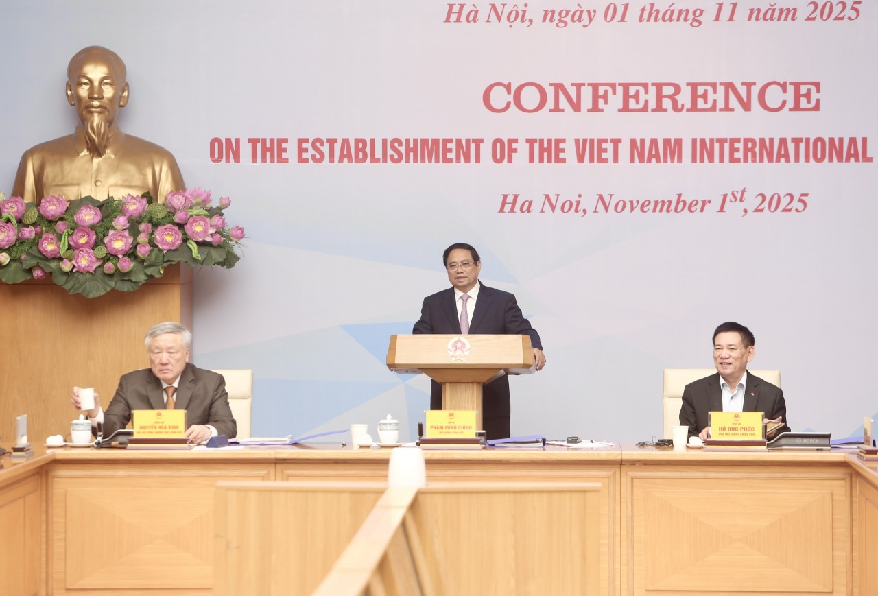 Thủ tướng Chính phủ Phạm Minh Chính phát biểu mở đầu hội nghị. (Ảnh: Đức Minh)