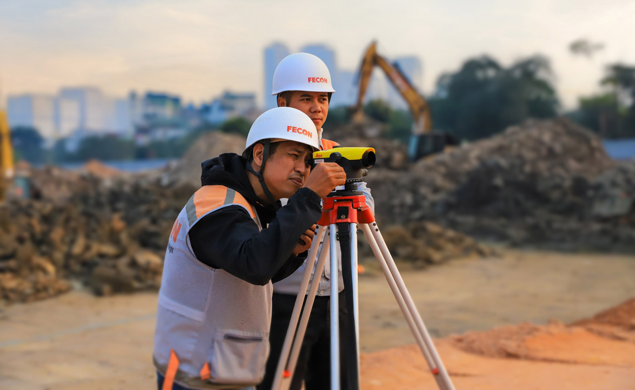 FECON đang c&oacute; những bước tăng tốc đ&oacute;n s&oacute;ng đầu tư c&ocirc;ng v&agrave; c&ocirc;ng nghiệp.