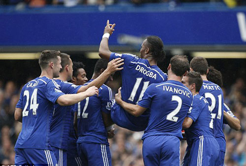 Chelsea giành thắng lợi 3-1 trước Sunderland ở trận đấu kết thúc mùa giải 2014 - 2015