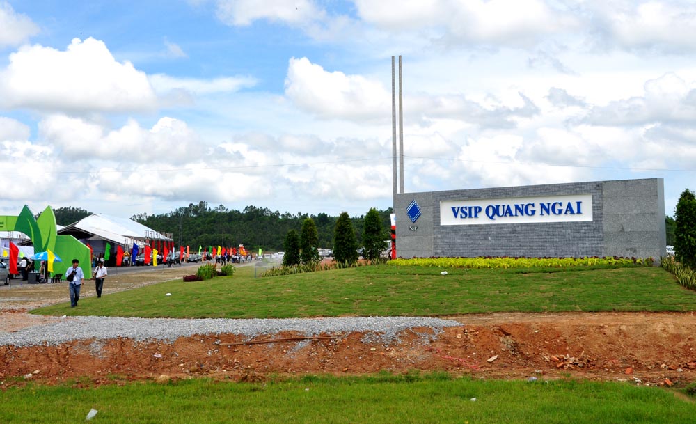 VISP Quảng Ngãi là một trong những dự án lớn được đặt nhiều kỳ vọng