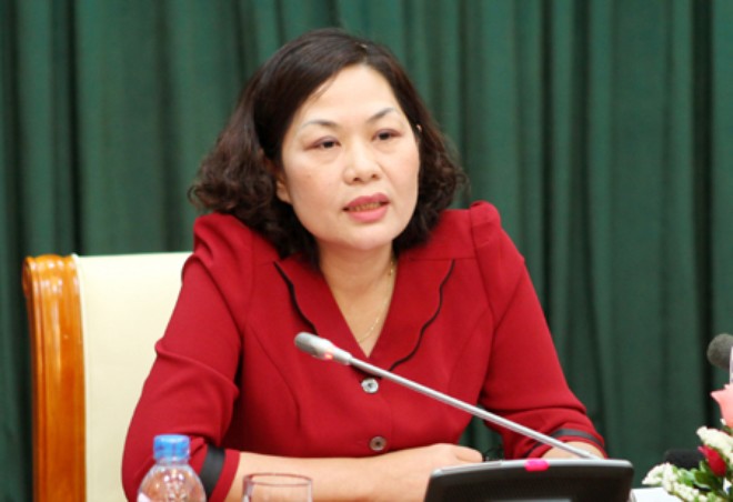Phó thống đốc Ngân hàng Nhà nước Nguyễn Thị Hồng