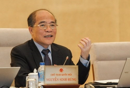 Chủ tịch Quốc hội Nguyễn Sinh Hùng, Chủ tịch Hội đồng Bầu cử Quốc gia