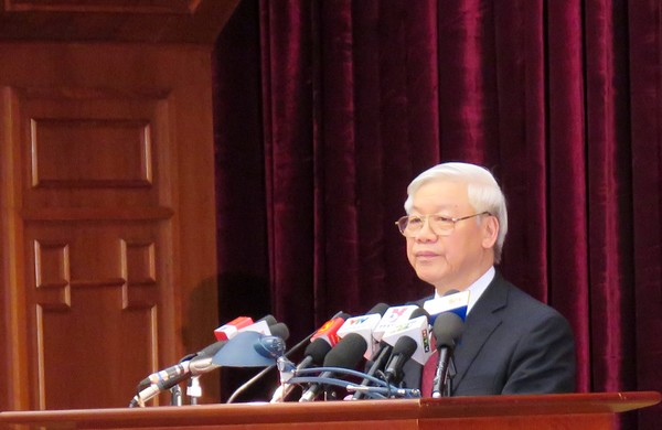 Tổng Bí thư Nguyễn Phú Trọng bế mạc Hội nghị lần thứ hai Ban chấp hành Trung ương Đảng khóa XII