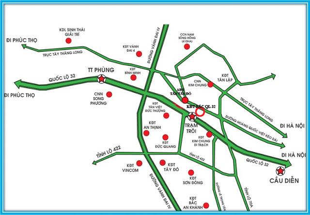 Lideco có vị trí giao thông thuận lợi bậc nhất Hà Nội