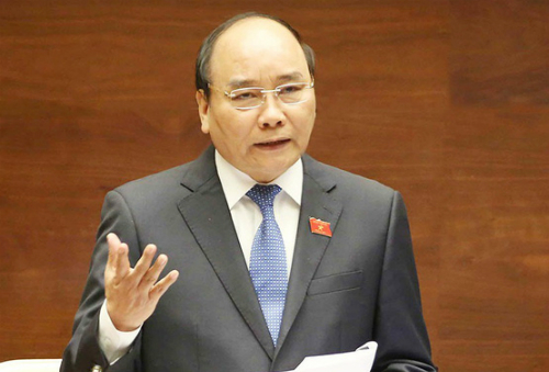 Thủ tướng Nguyễn Xuân Phúc. Ảnh: QH
