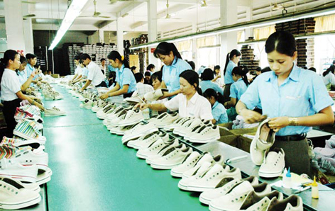 Da giày là một trong số những ngành có thể phải đối mặt với nhiều sức ép từ cuộc chiến thương mại Mỹ - Trung