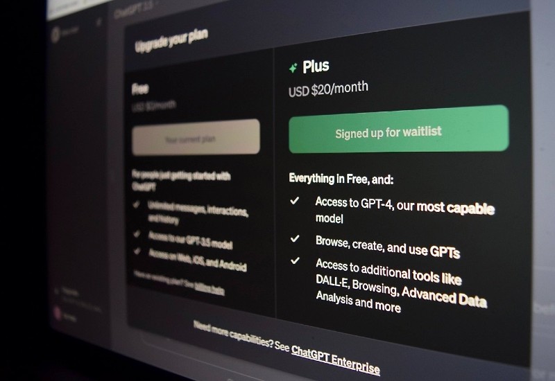 OpenAI gần đây đã triển khai thêm nhiều dịch vụ tính phí, trong đó có ChatGPT Plus