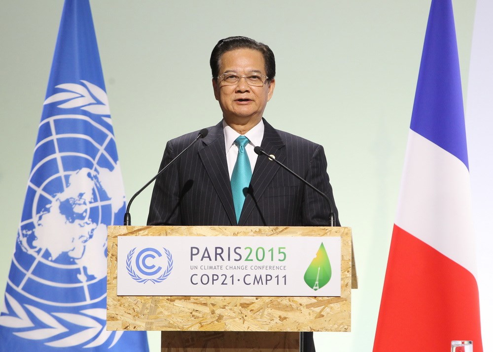 Thủ tướng Nguyễn Tấn Dũng phát biểu tại COP21 trước 150 nguyên thủ, người đứng đầu Chính phủ các quốc gia trên thế giới
