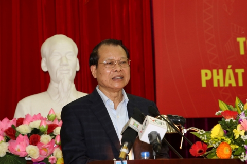 Phó Thủ tướng Vũ Văn Ninh đánh giá Bộ GTVT là cơ quan đi đầu trong cổ phần hóa doanh nghiệp nhà nước (Ảnh: VGP)