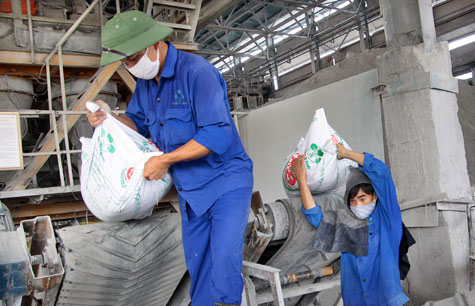 Dây chuyền Công ty Supe phốt phát và hóa chất Lâm Thao (Ảnh minh họa: baolaichau.vn)