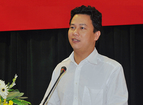   Ông Đặng Quốc Khánh, tân chủ tịch Ủy ban nhân dân tỉnh Hà Tĩnh (Ảnh: Đức Hùng/VnExpress.net)