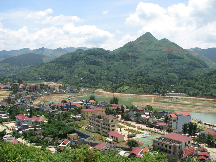 Huyện Bắc Hà, tỉnh Lào Cai (Ảnh: www.laocai.gov.vn)