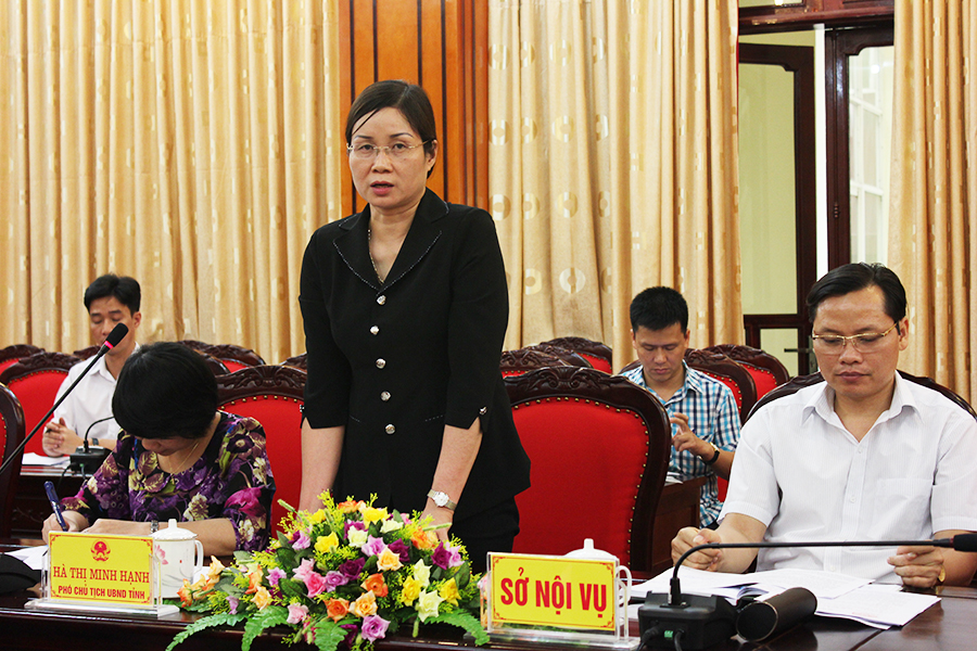 Bà Hà Thị Minh Hạnh, Phó Chủ tịch UBND tỉnh Hà Giang vừa được Thủ tướng phê chuẩn