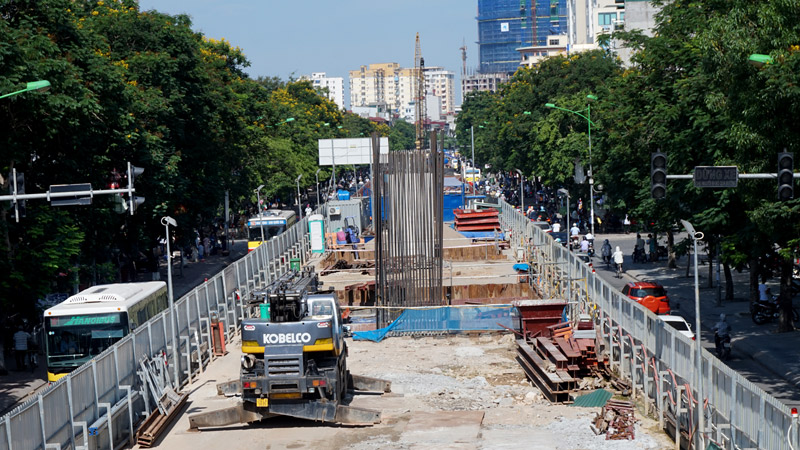 Dự án đường sắt đô thị tuyến Nhổn - Ga Hà Nội phải hoàn thành trước 31/12/2016