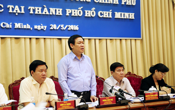Phó Thủ tướng Vương Đình Huệ mong muốn TPHCM trở thành “thành phố khởi nghiệp” (Ảnh: VGP)