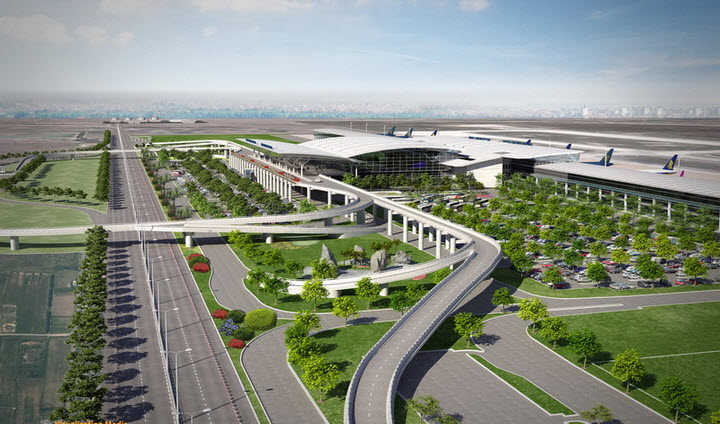 Phối cảnh Dự án sân bay Long Thành