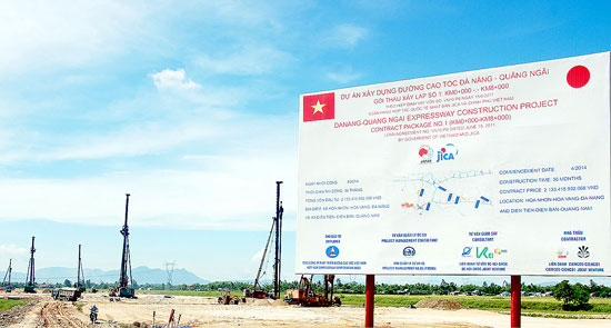 Dự án cao tốc Đà Nẵng - Quảng Ngãi có chiều dài 140 km