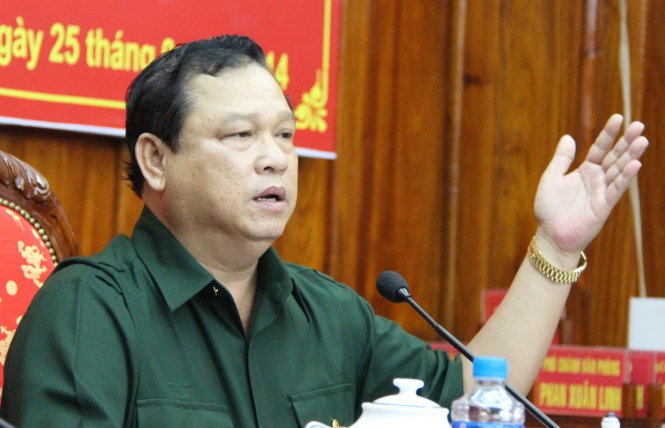 Chủ tịch UBND Bình Phước Nguyễn Văn Trăm
