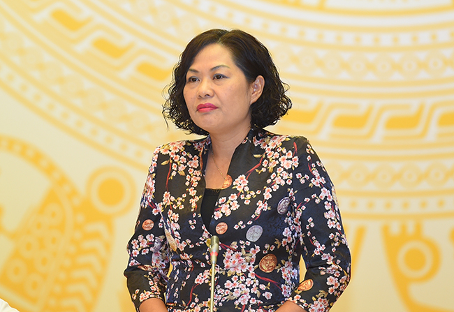 Phó Thống đốc Nguyễn Thị Hồng (Ảnh: VGP)