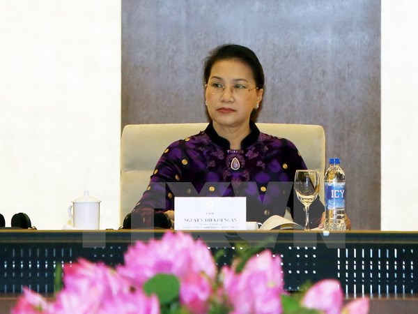 Chủ tịch Quốc hội Nguyễn Thị Kim Ngân (Ảnh: Nguyễn Dân/TTXVN)