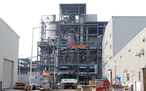 Dự án Nhà máy đầu tư sản xuất sơ xợi polyester Đình Vũ là một trong 12 Dự án chậm tiến độ của ngành công thương