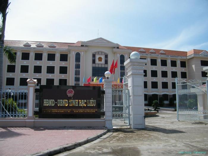Trụ sở UBND tỉnh Bạc Liêu