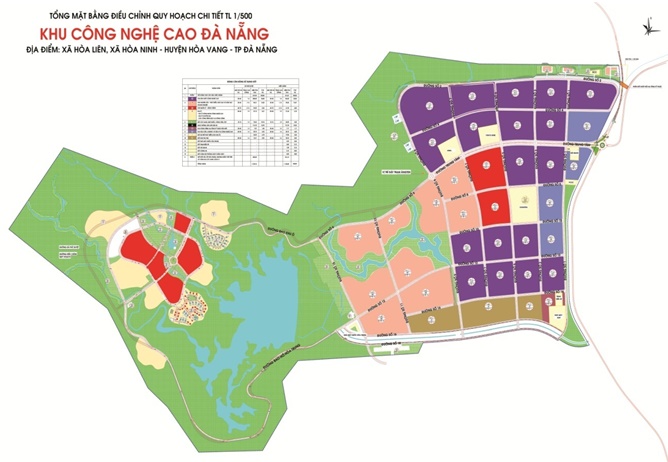 Quy hoạch Khu công nghệ cao Đà Nẵng