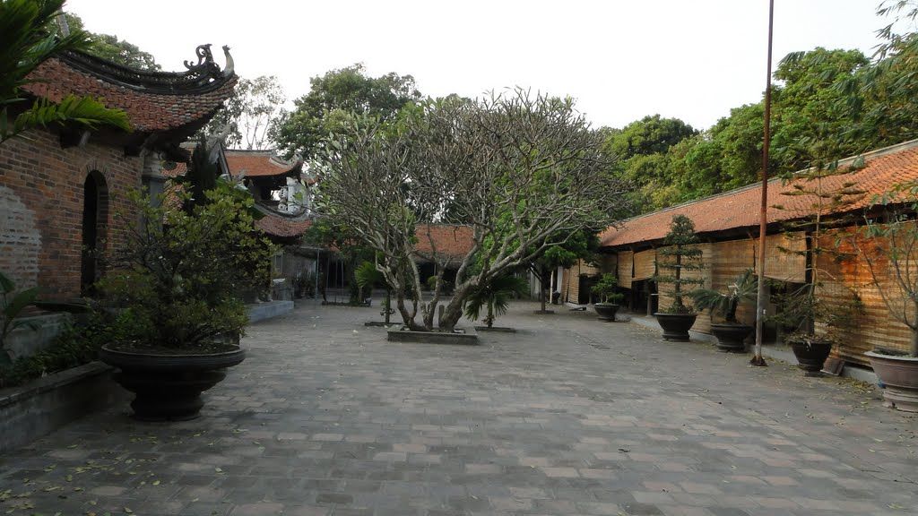 Một góc chùa Vĩnh Nghiêm, tỉnh Bắc Giang