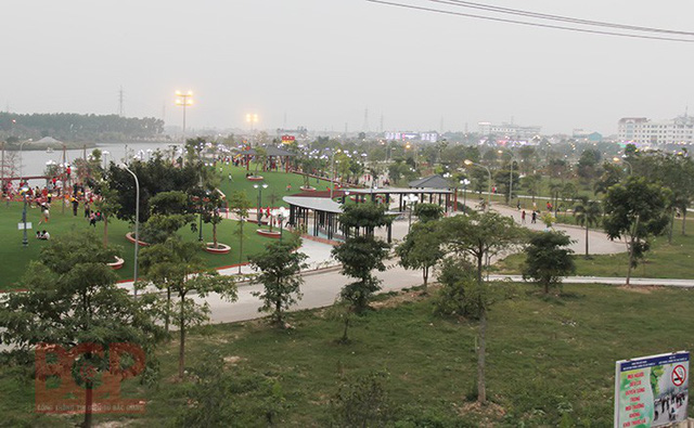 Công viên Hoàng Hoa Thám, tỉnh Bắc Giang (Ảnh: Cổng thông tin điện tử tỉnh Bắc Giang)