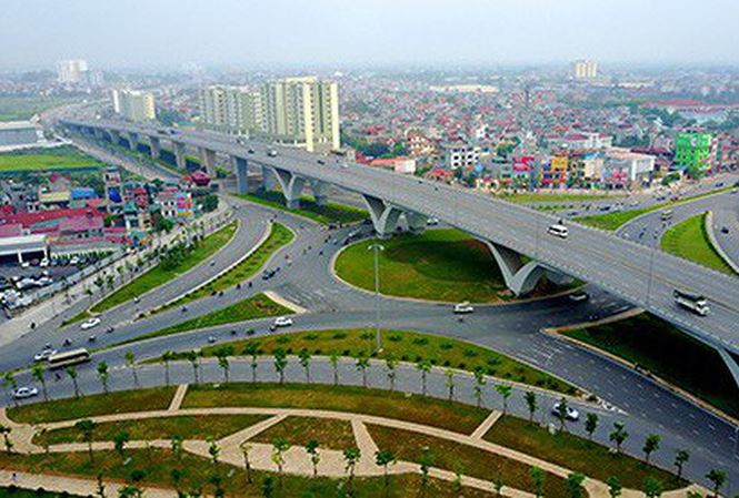 Cầu vượt nút giao thông Long Biên - 1 Dự án được thực hiện theo hình thức BT