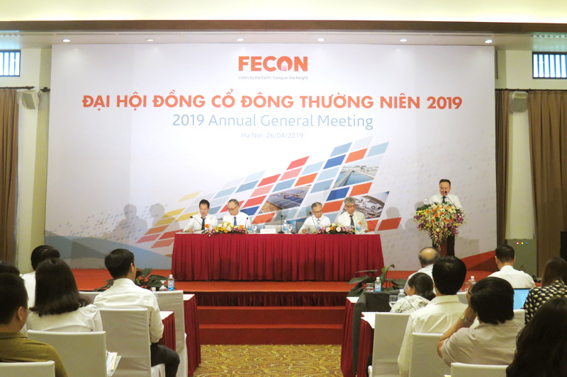 Đại hội đồng cổ đông thường niên CTCP FECON đang diễn ra tại Hà Nội