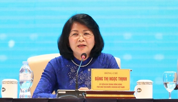 Phó Chủ tịch nước Đặng Thị Ngọc Thịnh (Ảnh: VnExpress)