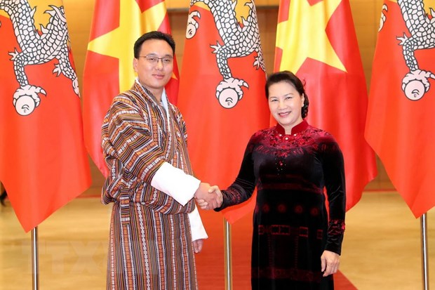 Chủ tịch Quốc hội Nguyễn Thị Kim Ngân tiếp Chủ tịch Thượng viện Bhutan
