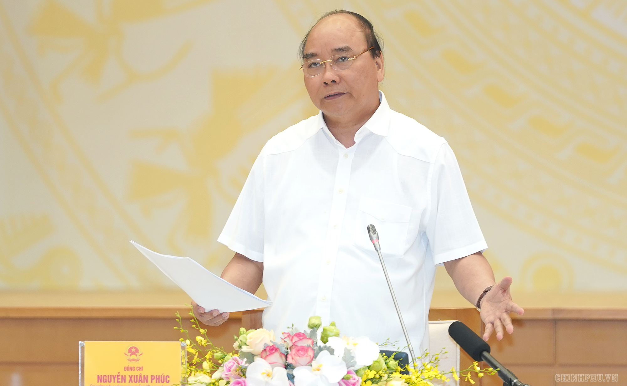 Thủ tướng Nguyễn Xuân Phúc phát biểu kết luận Hội nghị
