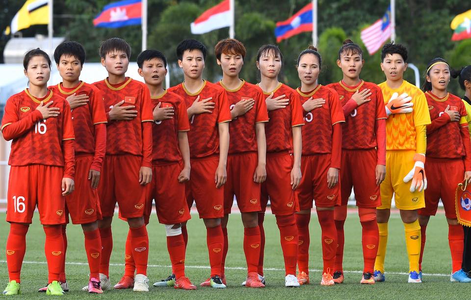 Đội tuyển bóng đá nữ quốc gia Việt Nam (Ảnh: Zing)