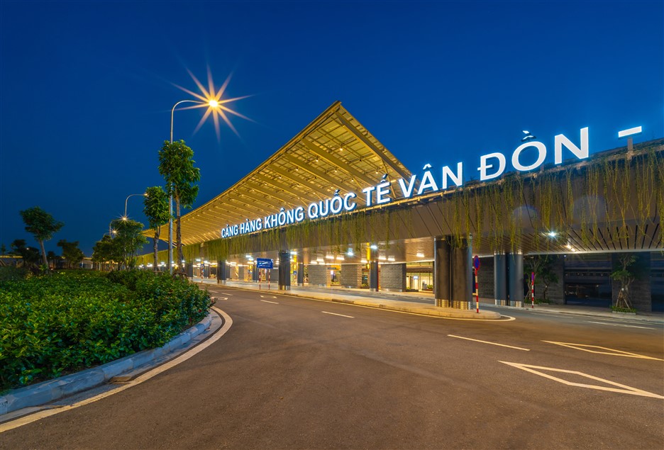 Sân bay Vân Đồn là cảng hàng không do tư nhân đầu tư xây dựng