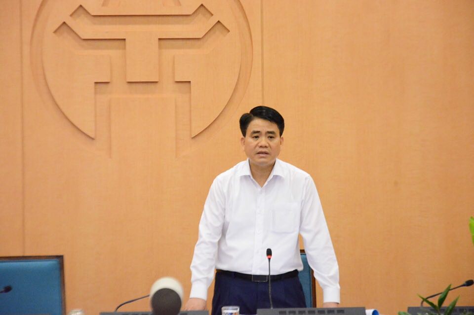 Chủ tịch Hà Nội Nguyễn Đức Chung (Ảnh: Công Thọ)
