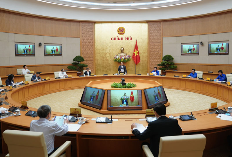Thủ tướng Nguyễn Xuân Phúc chủ trì buổi làm việc với Trung ương Đoàn Thanh niên