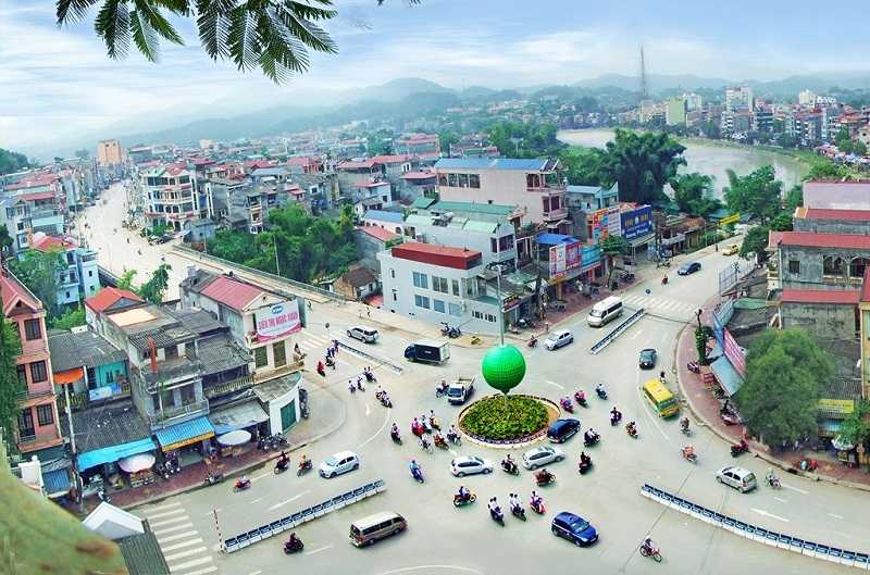 Một góc Thành phố Cao Bằng