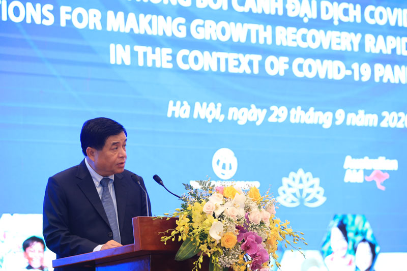 Bộ trưởng Nguyễn Chí Dũng cho rằng đây là thời điểm hết sức đặc biệt của VRDF 2020