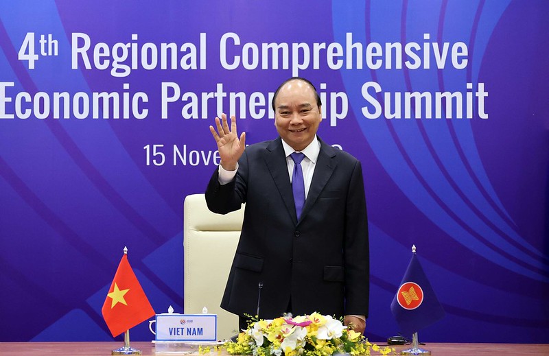 Thủ tướng Chính phủ Nguyễn Xuân Phúc tại Hội nghị Cấp cao Hiệp định RCEP ngày 15/11