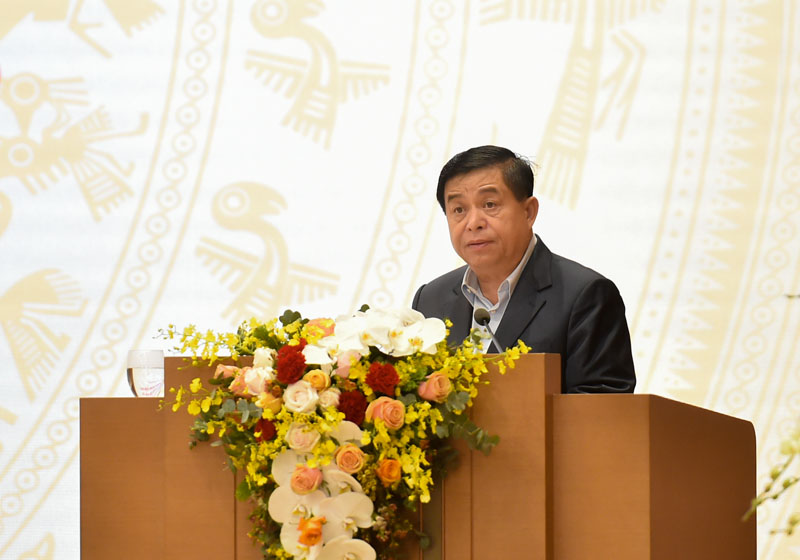 Bộ trưởng Bộ Kế hoạch và Đầu tư Nguyễn Chí Dũng (Ảnh: VGP)