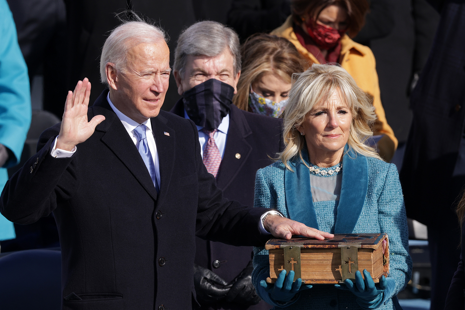 Tổng thống Hoa Kỳ Joe Biden tại lễ nhậm chức ngày 20/1