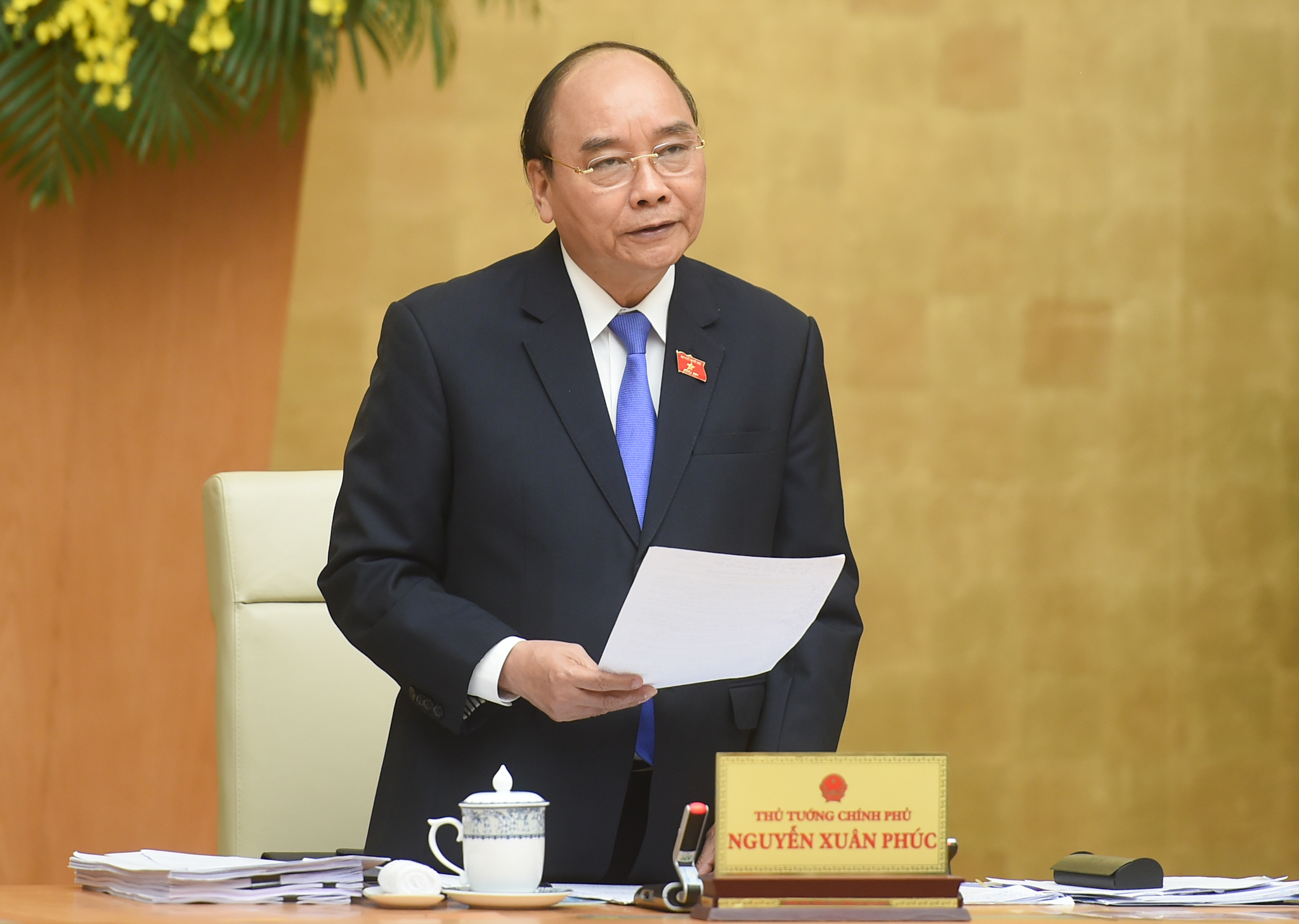 Thủ tướng Chính phủ Nguyễn Xuân Phúc (Ảnh; VGP)