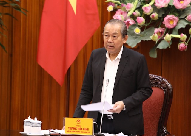 Phó Thủ tướng Trương Hòa Bình yêu cầu xử lý dứt điểm 8 văn bản trái luật, sai sót