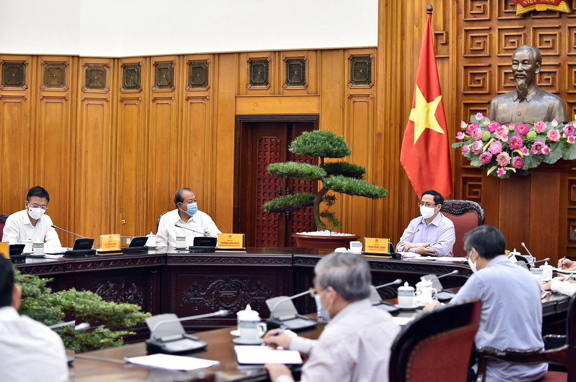 Thủ tướng Phạm Minh Chính làm việc với Bộ Tư pháp